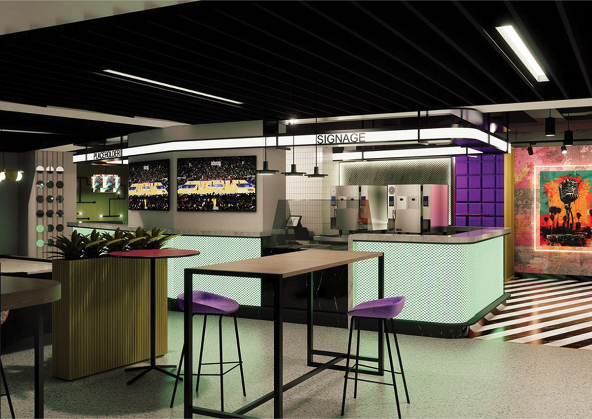 Modern interior refurbishment